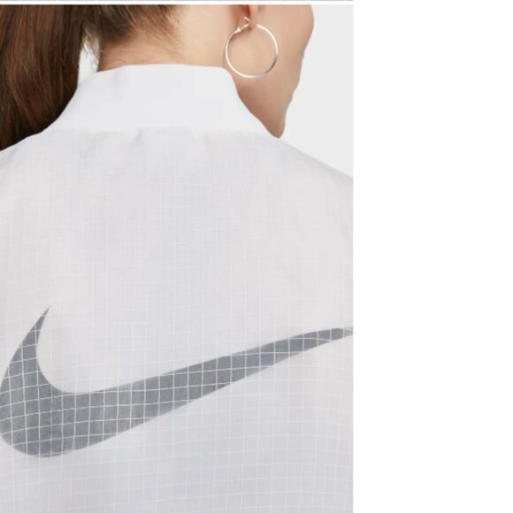 Nike Essentials Bomber Jacket - Small Women's -‎ White - Picture 6 of 16